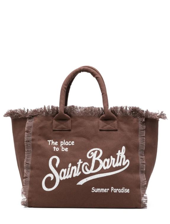Saint Barth Borsa Vanity marrone