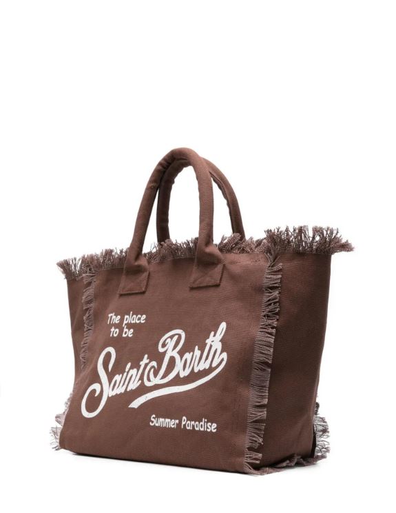 Saint Barth Borsa Vanity marrone