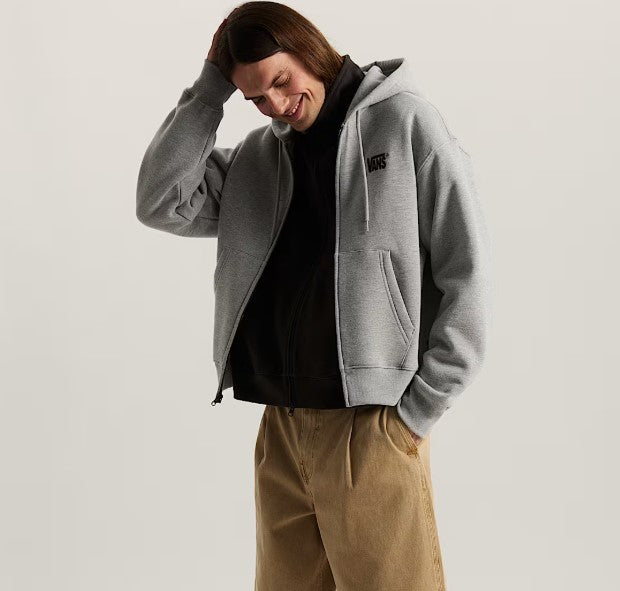 Felpa con cappuccio e zip Stretch Logo