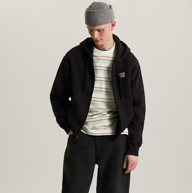 Felpa con cappuccio e zip Stretch Logo
