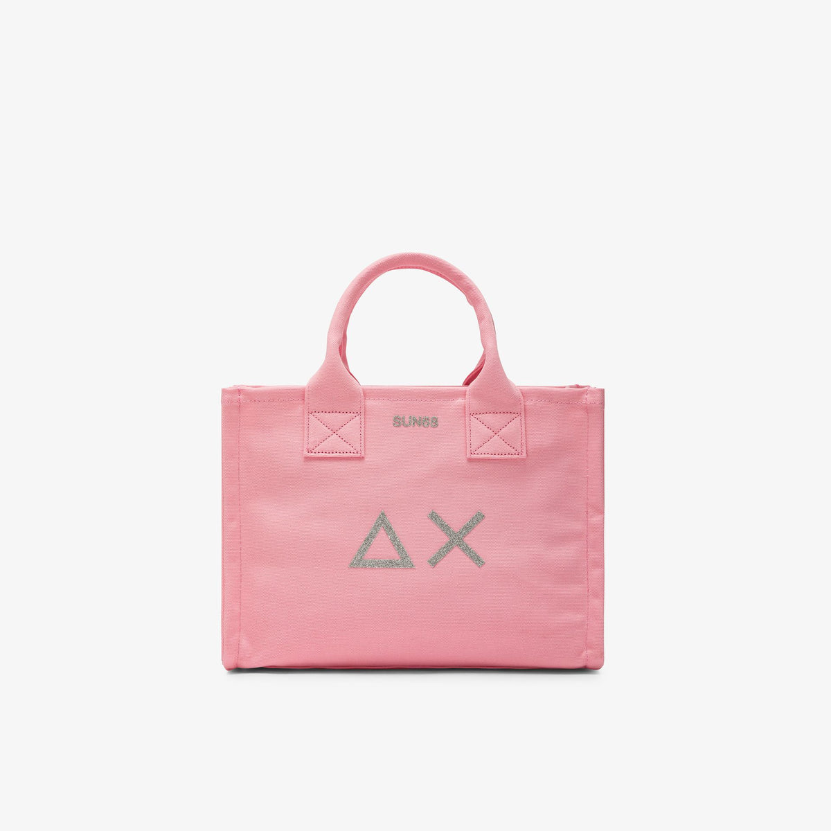 Shopping bag media in tela di cotone Sun68