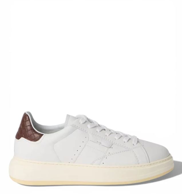 Scarpa intreccio marrone