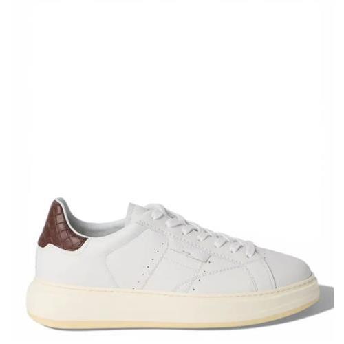 Scarpa intreccio marrone