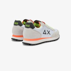 Sneaker Tom Fluo in nylon e suede