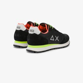 Sneaker Tom Fluo in nylon e suede