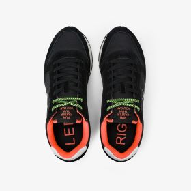 Sneaker Tom Fluo in nylon e suede