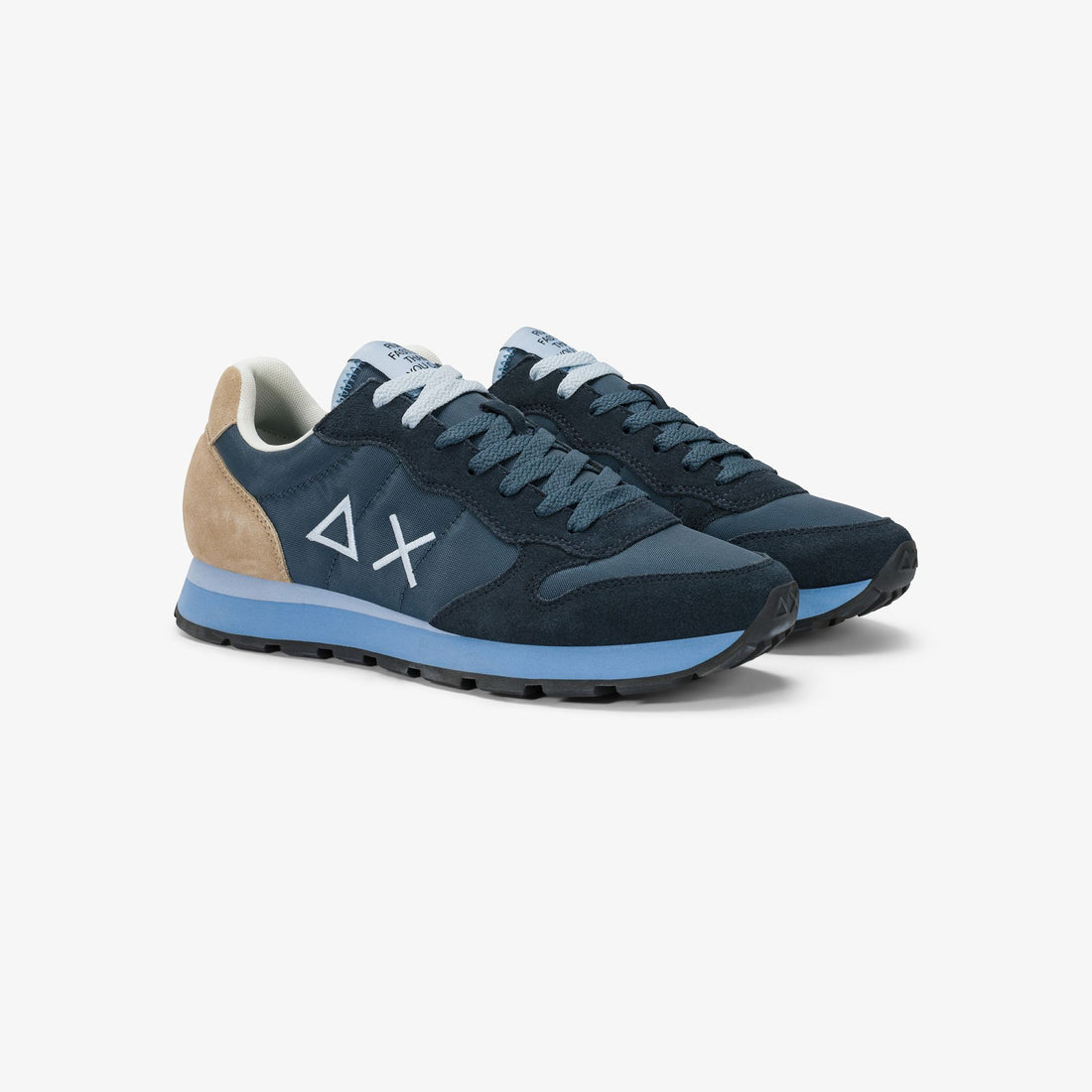 Sneaker Tom Multicolor in nylon e suede