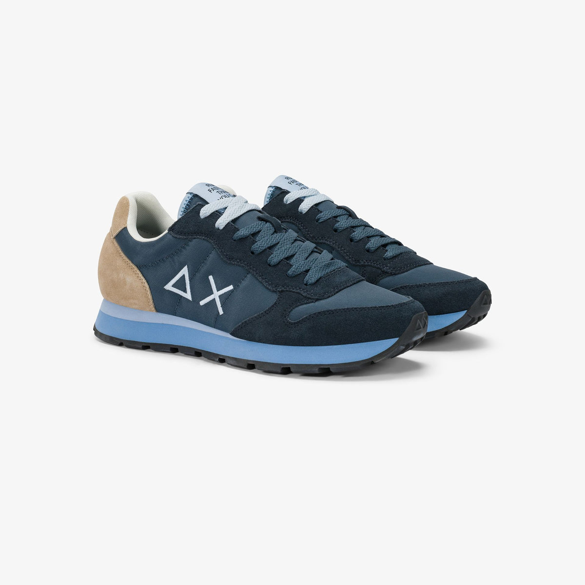 Sneaker Tom Multicolor in nylon e suede