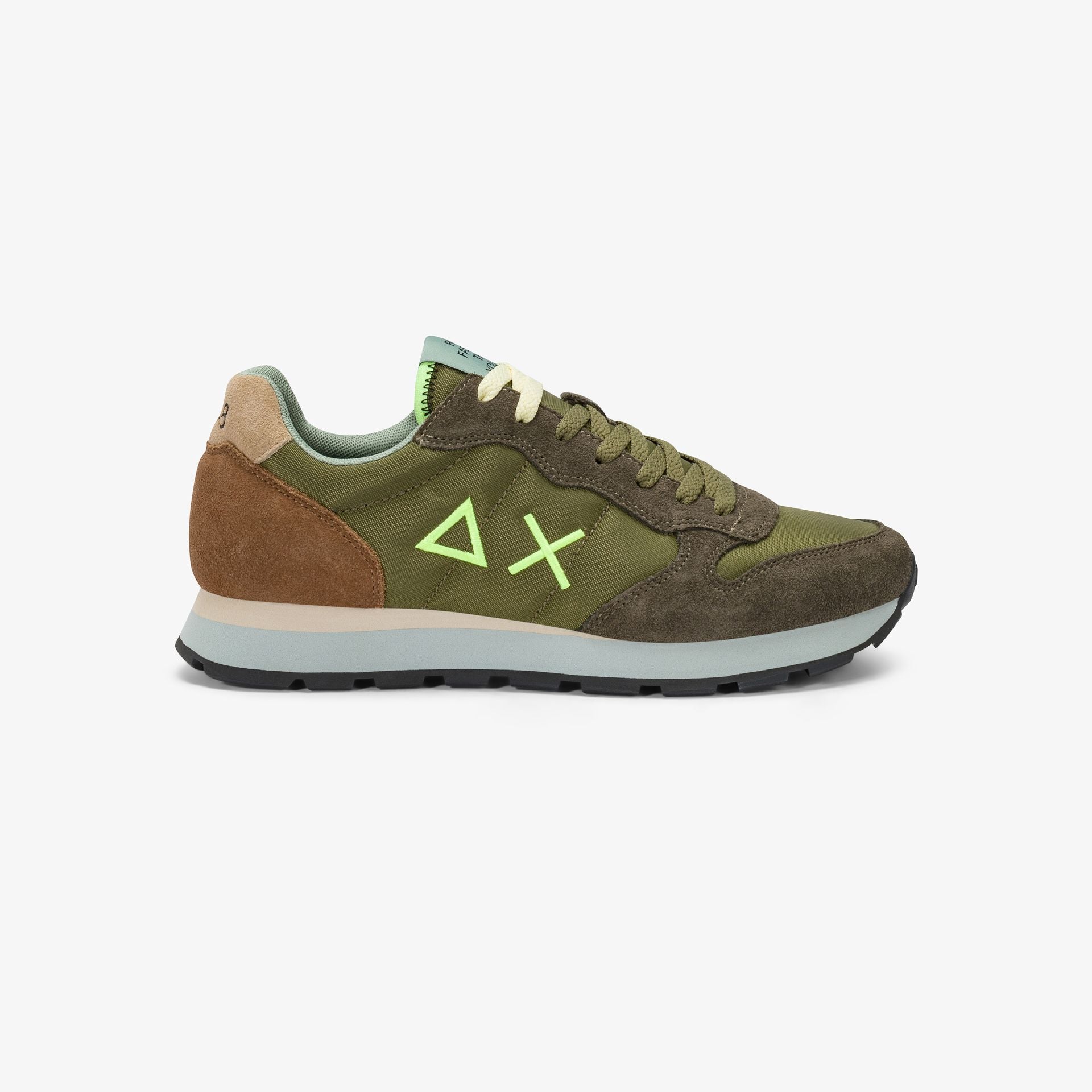 Sneaker Tom Multicolor in nylon e suede