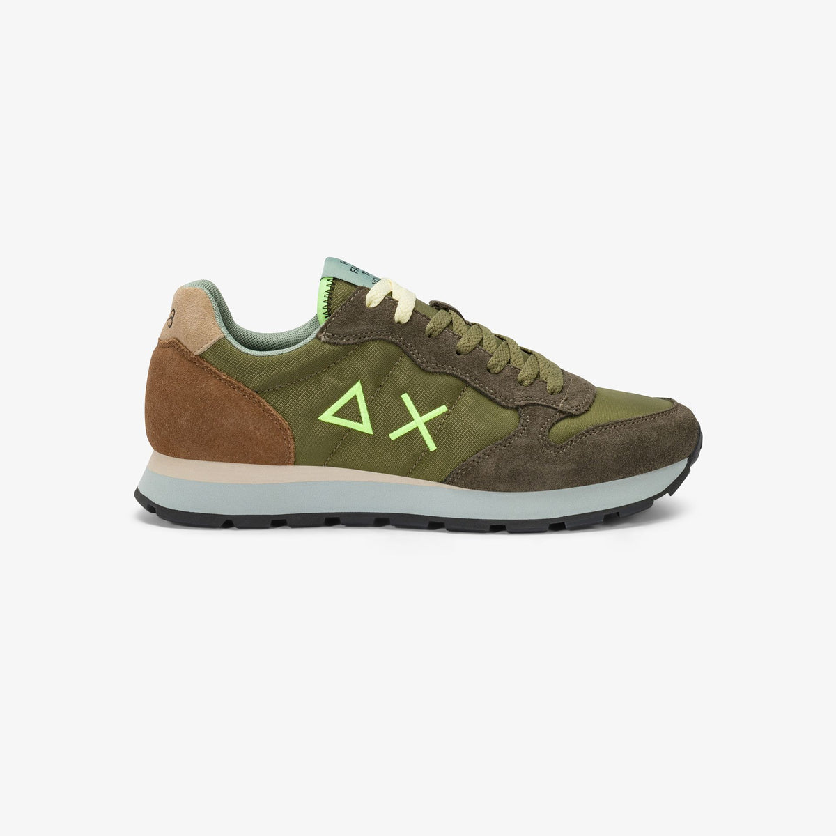Sneaker Tom Multicolor in nylon e suede