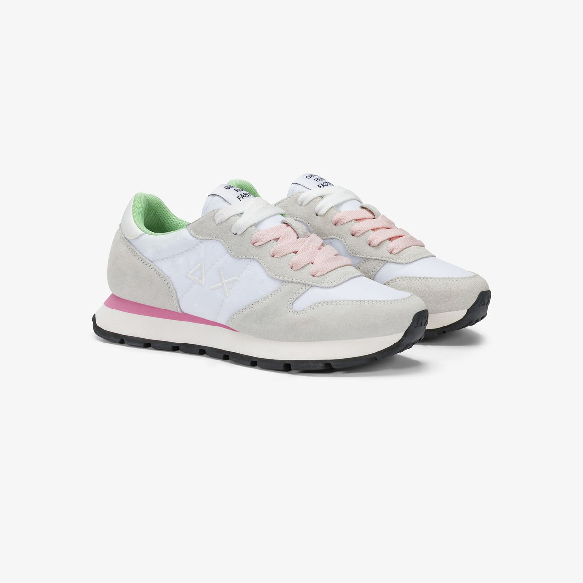 Sneaker Ally Solid in suede e nylon