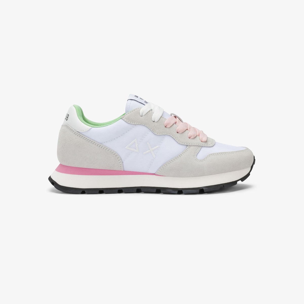 Sneaker Ally Solid in suede e nylon