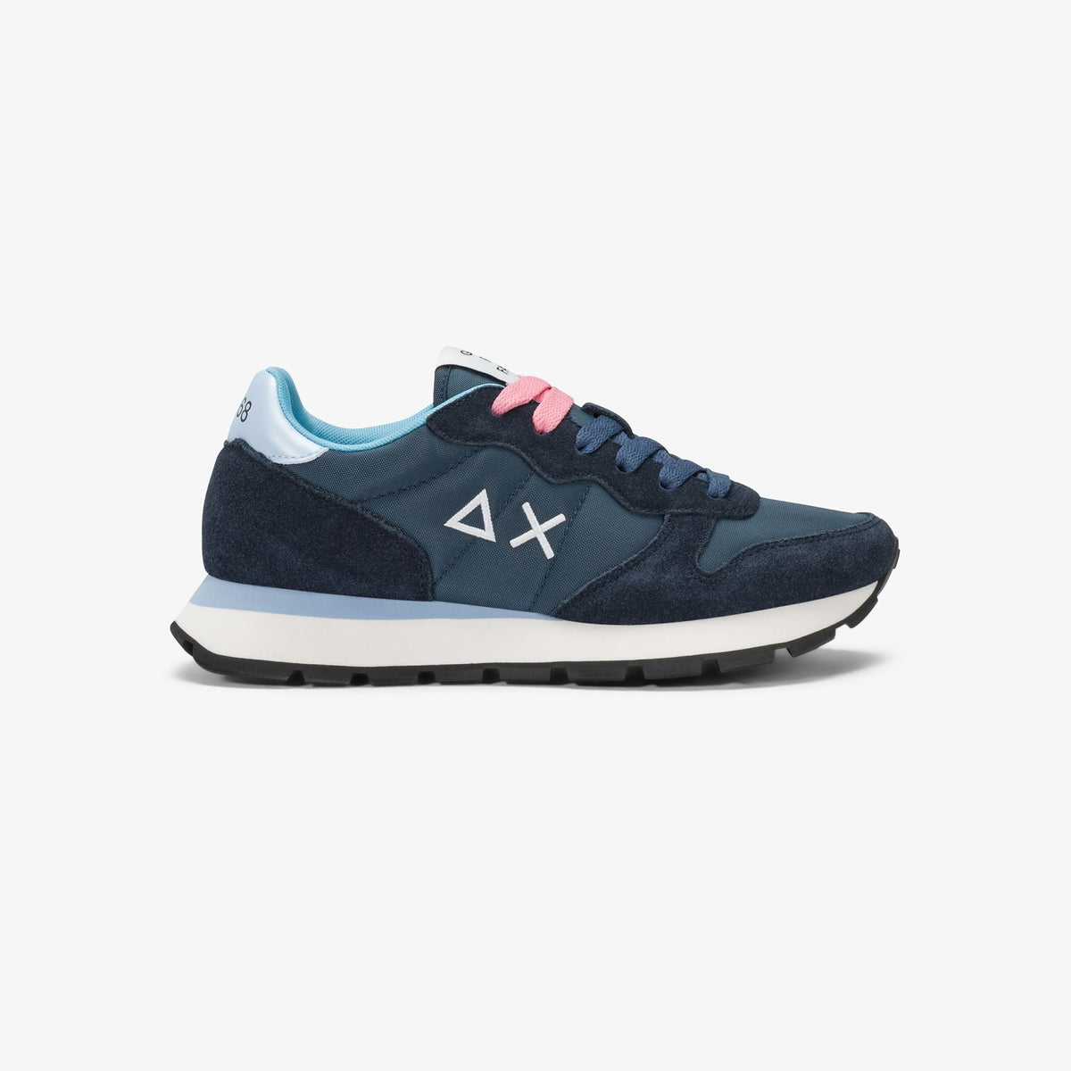 Sneaker Ally Solid in suede e nylon