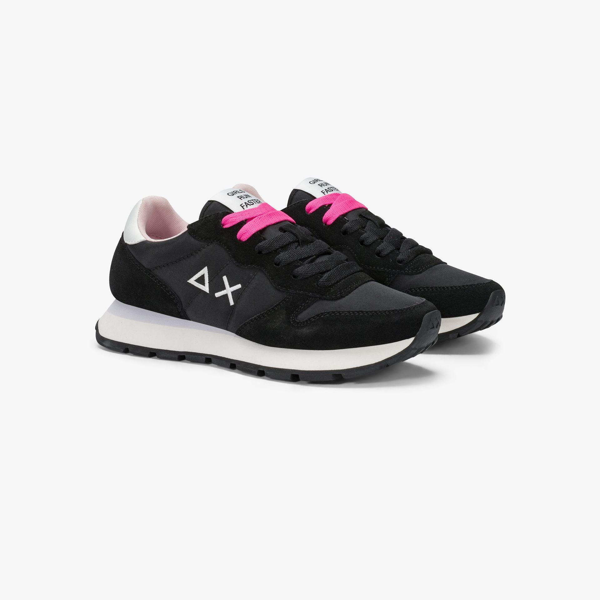 Sneaker Ally Solid in suede e nylon
