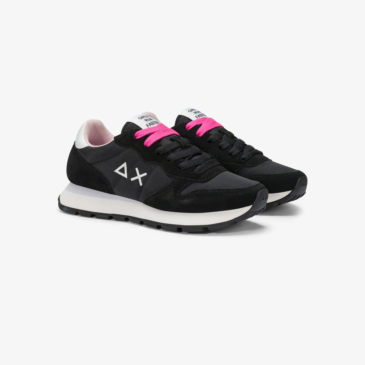 Sneaker Ally Solid in suede e nylon