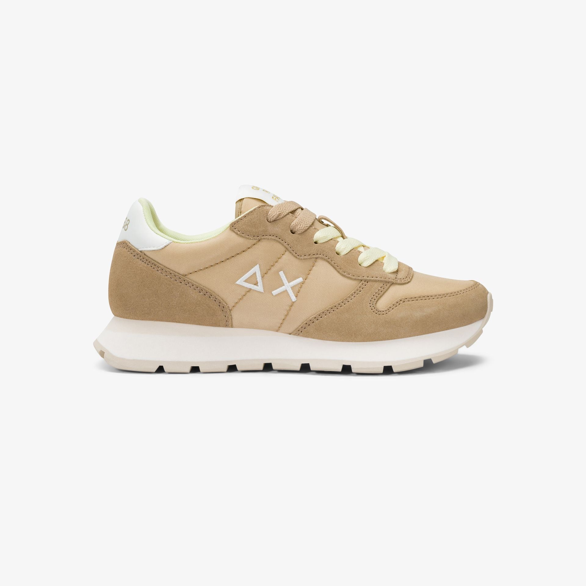 Sneaker Ally Solid in suede e nylon