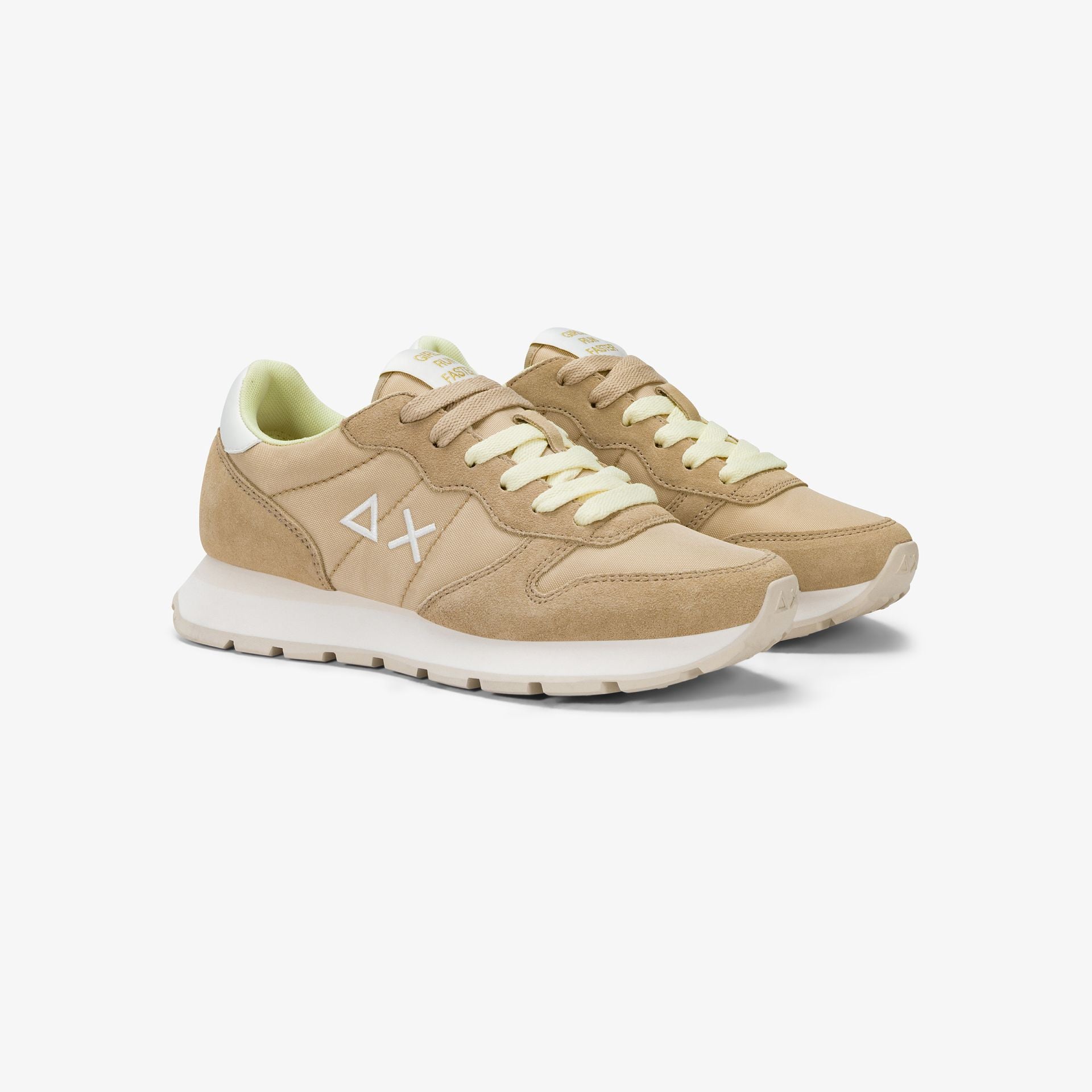 Sneaker Ally Solid in suede e nylon