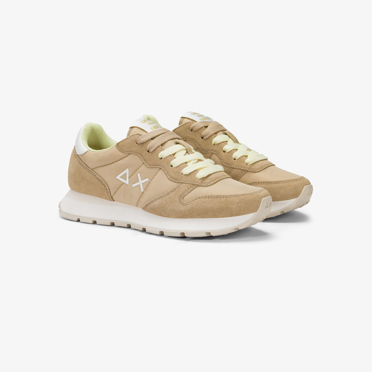 Sneaker Ally Solid in suede e nylon