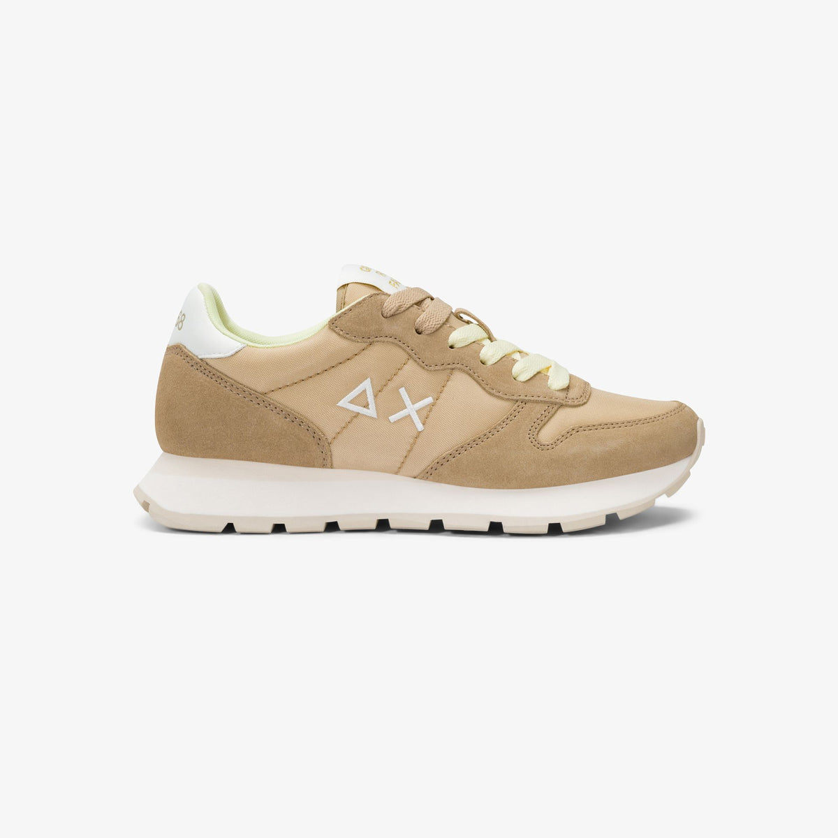 Sneaker Ally Solid in suede e nylon
