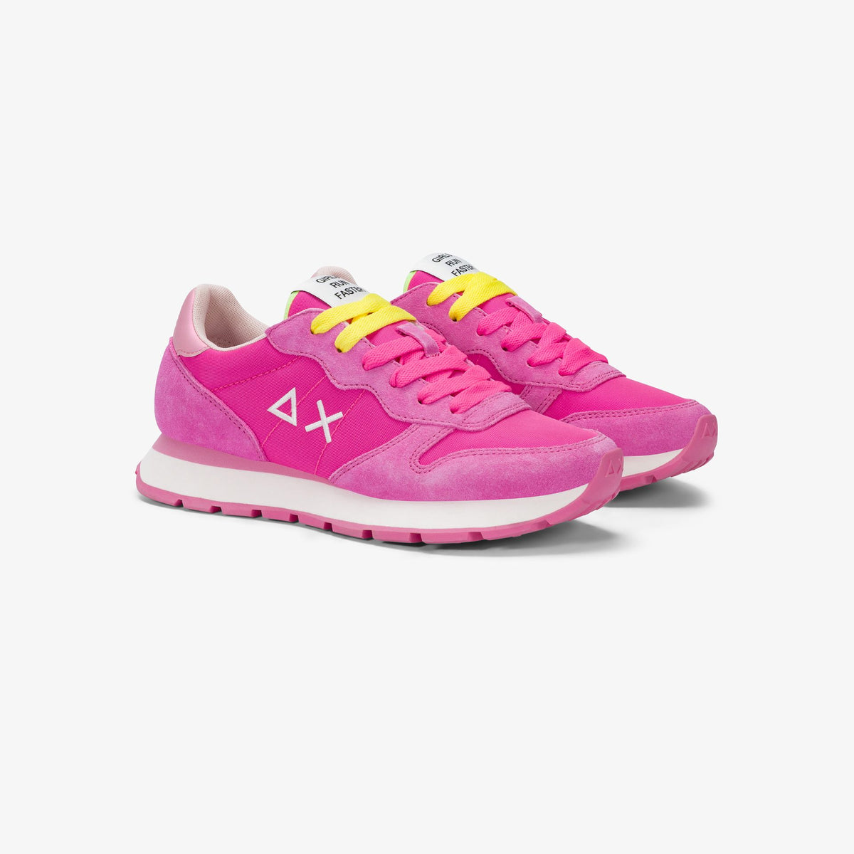 Sneaker Ally Solid in suede e nylon