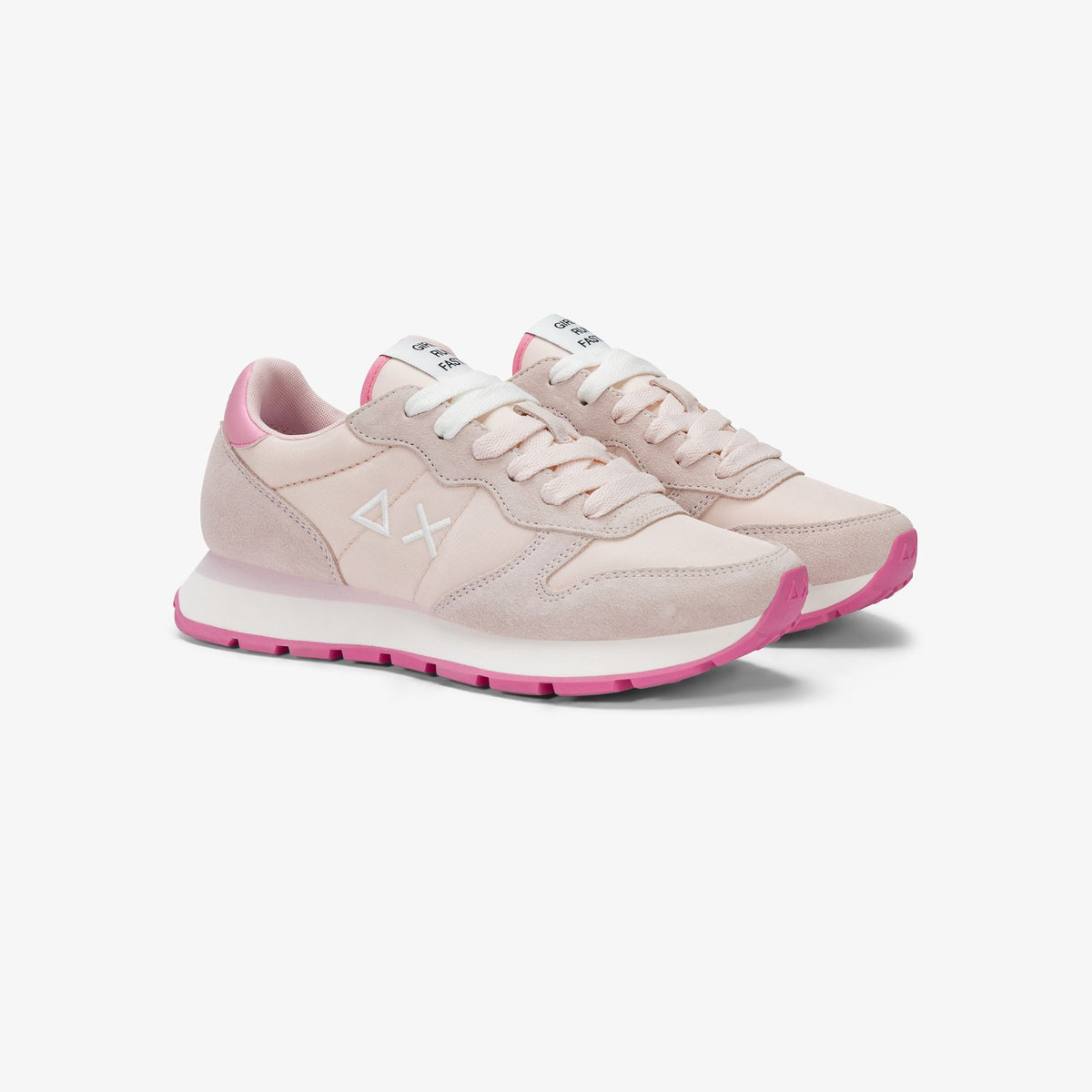 Sneaker Ally Solid in suede e nylon