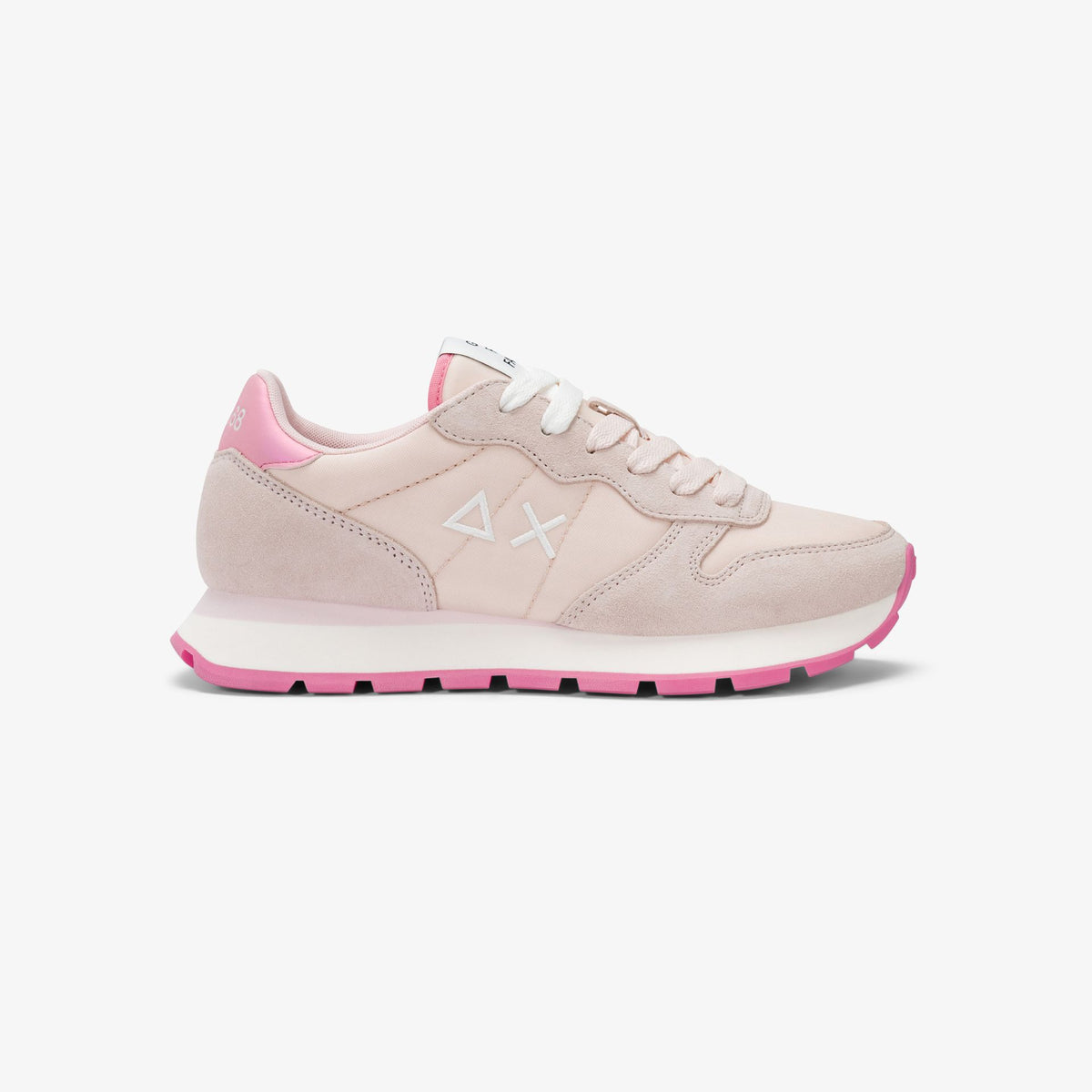 Sneaker Ally Solid in suede e nylon