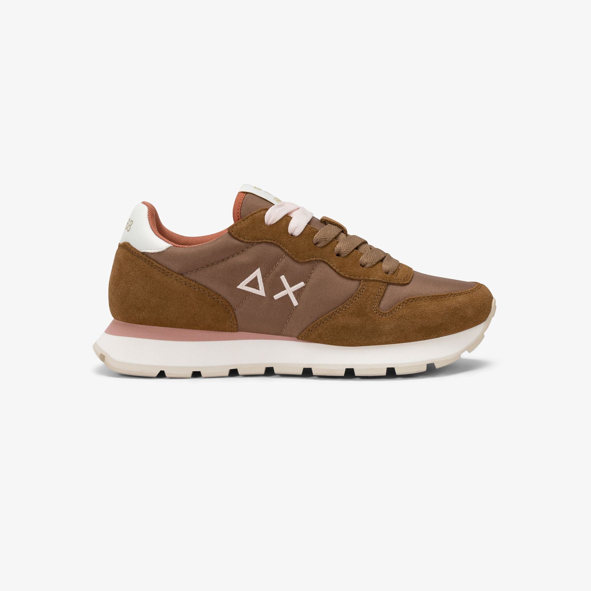 Sneaker Ally Solid in suede e nylon