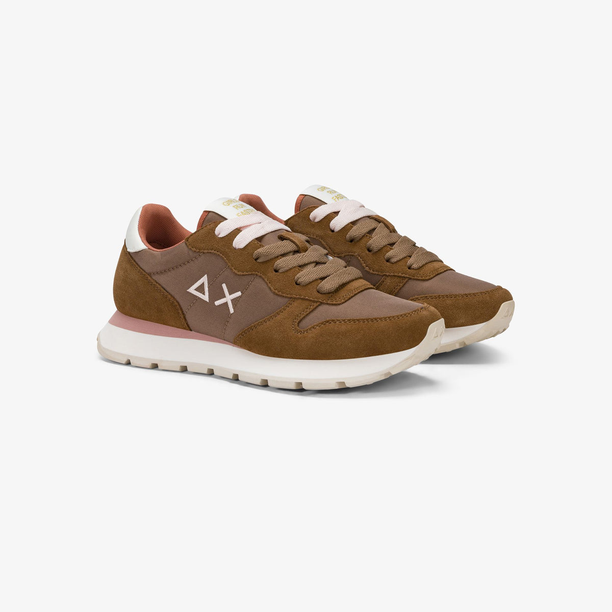 Sneaker Ally Solid in suede e nylon