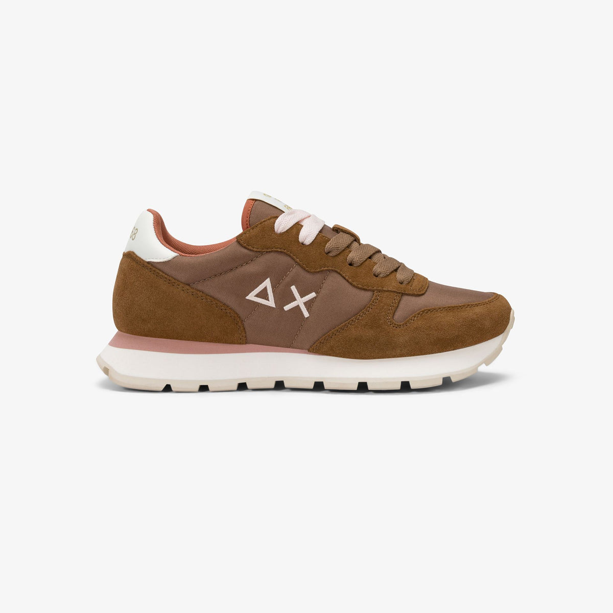 Sneaker Ally Solid in suede e nylon