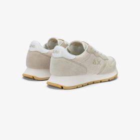 Sneaker Ally Glitter in suede e lurex