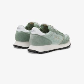 Sneaker Ally Glitter in suede e lurex