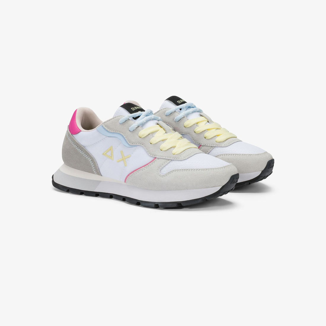 Sneaker Ally Color Explosion in suede e nylon