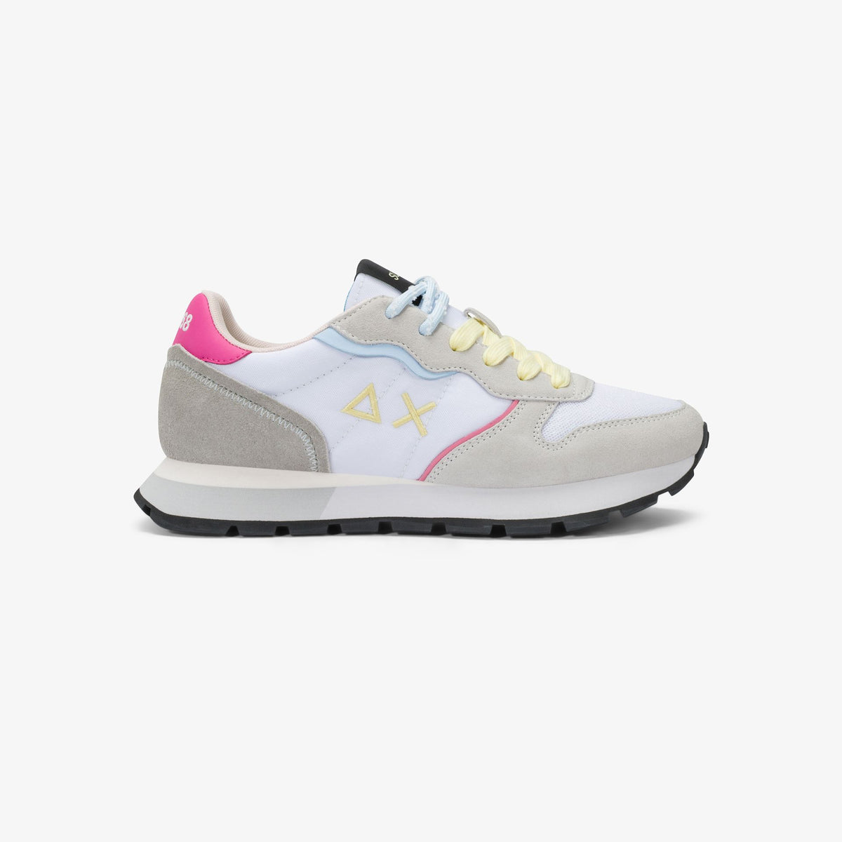 Sneaker Ally Color Explosion in suede e nylon