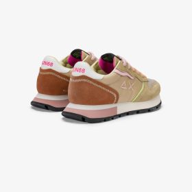 Sneaker Ally Color Explosion in suede e nylon