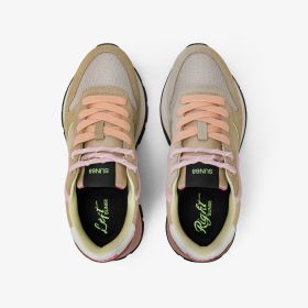 Sneaker Ally Color Explosion in suede e nylon