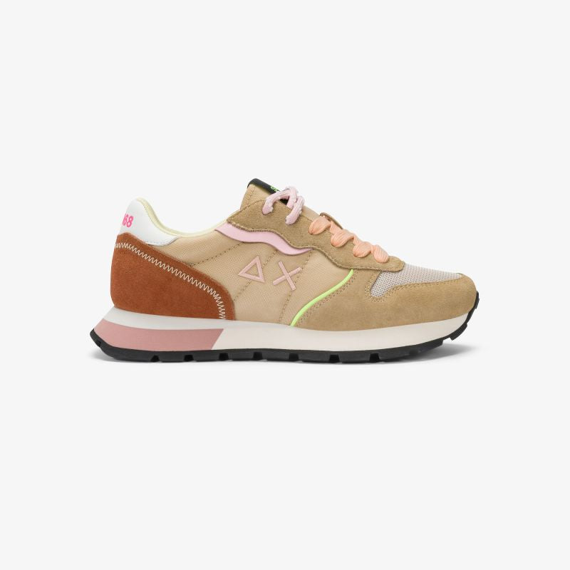 Sneaker Ally Color Explosion in suede e nylon